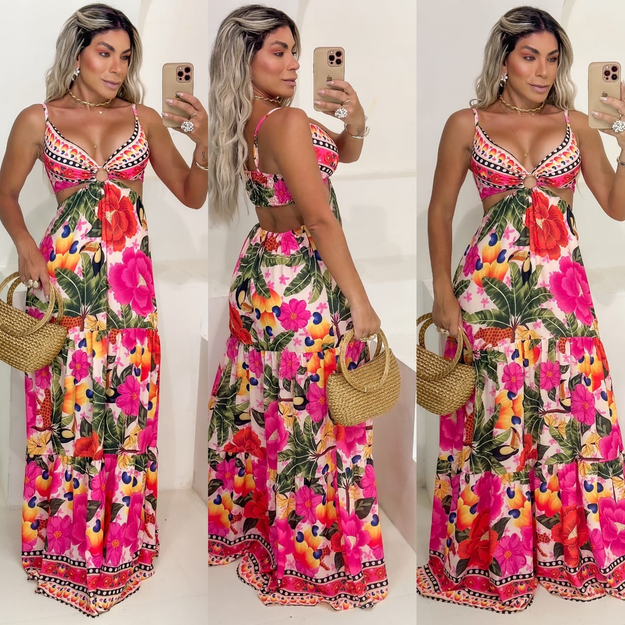 Vestido Longo Fabuloso - Verão 2024