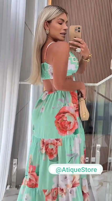 Vestido Longo Fabuloso - Verão 2024