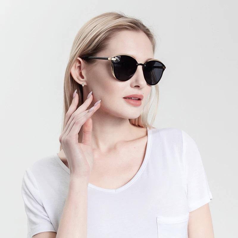 Óculos de Sol Feminino Polarizado Banned™ (Anti-reflexo e Proteção UV)