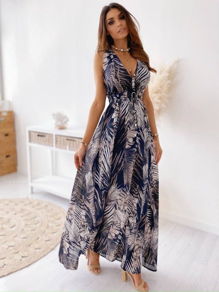 Vestido Longo Nina - Atique Store