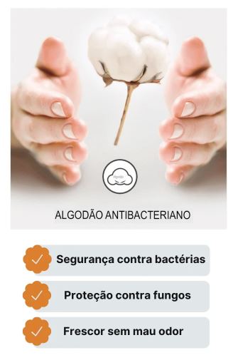 Calcinha Antibacteriana Comfi - Kit com 10 Unidades ✅