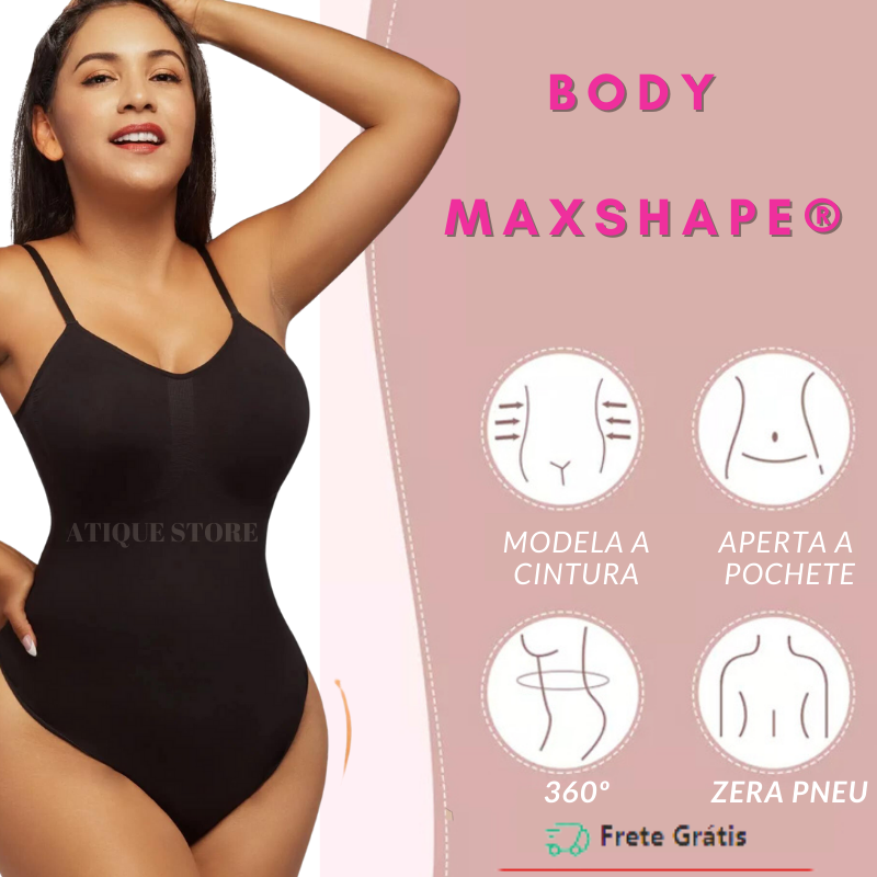 Body Modelador MaxShape® - Compre 1 Leve 2