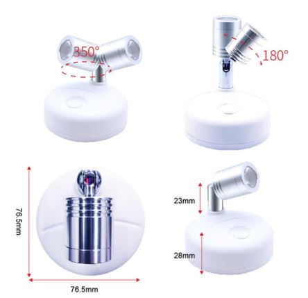 LumineGlow® - Spot Flexível de Led Sem fio |  Compre 1 Leve 2
