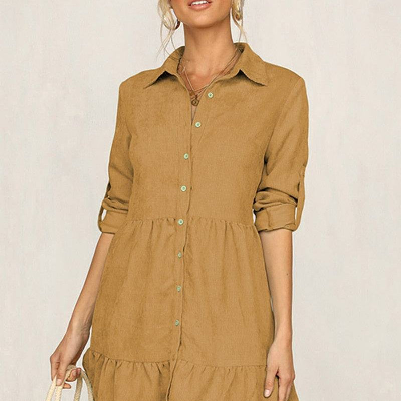 Vestido Chemise Rihanna Amarelo / P