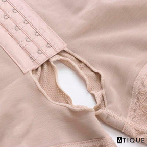Body Modelador Fecho Triplo Abertura Higiênica - Body Corpus - Atique Store