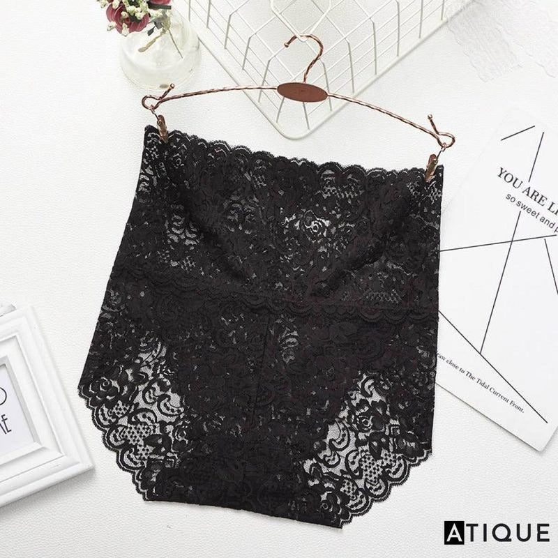 Calcinha Modeladora de Renda - Kit com 02 Unidades - Atique Store