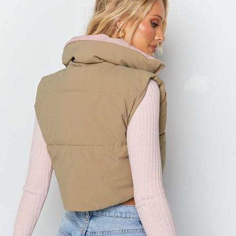 Colete Puffer Dupla-Face - Atique Store