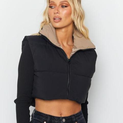 Colete Puffer Dupla-Face - Atique Store
