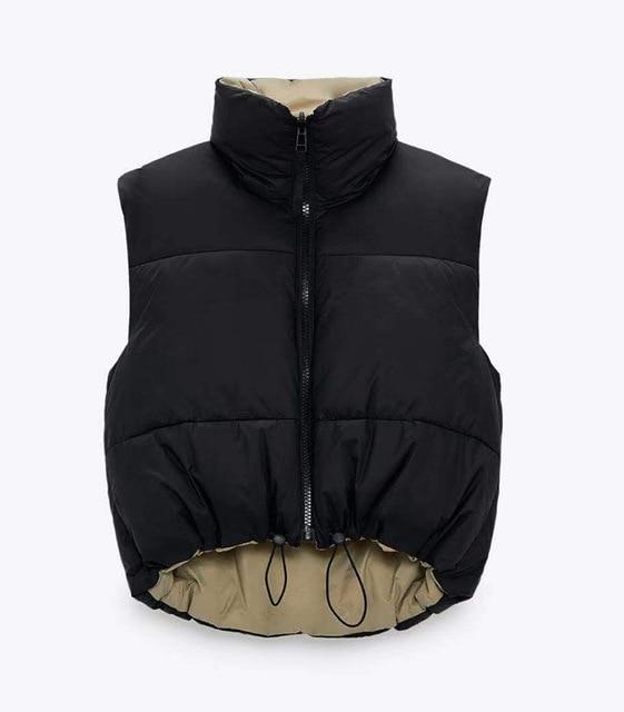 Colete Puffer Dupla-Face - Atique Store
