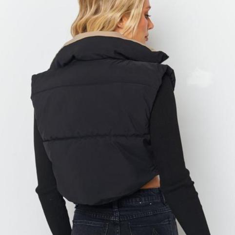 Colete Puffer Dupla-Face - Atique Store