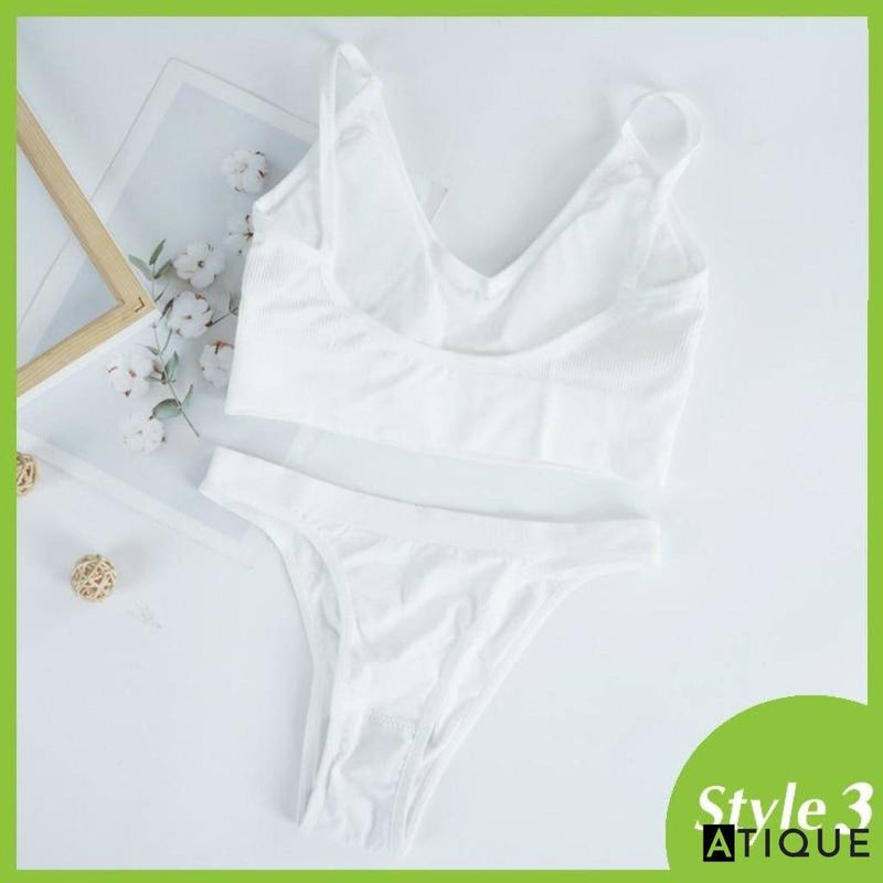 Conjunto Calcinha + Sutiã Comfort Style - Atique Store