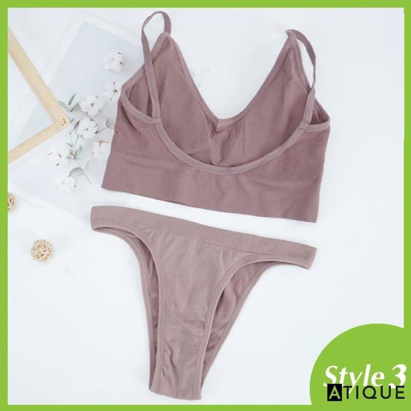 Conjunto Calcinha + Sutiã Comfort Style - Atique Store