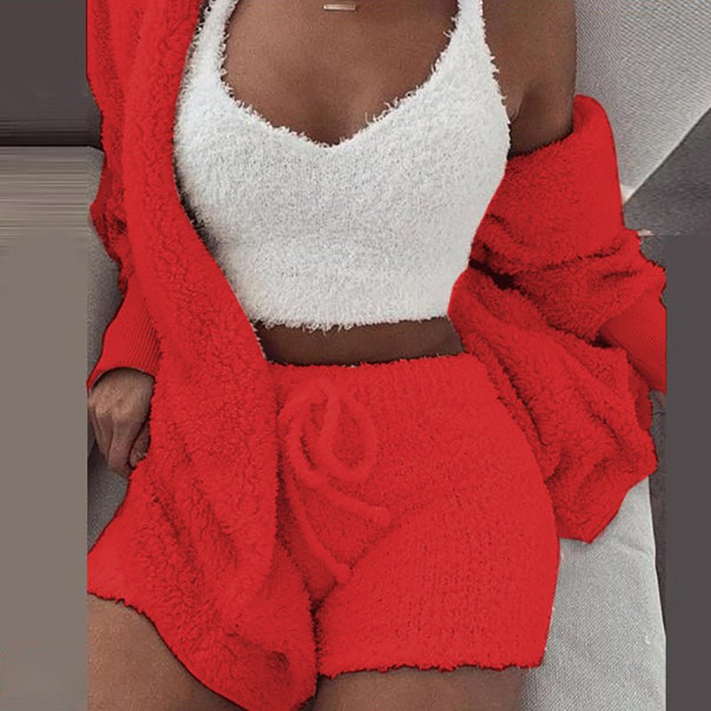 Conjunto Cozy Plush - 03 Peças - Atique Store