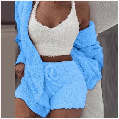 Conjunto Cozy Plush - 03 Peças - Atique Store