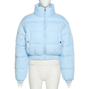 Jaqueta Puffer Azul - Atique Store