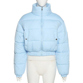 Jaqueta Puffer Azul - Atique Store