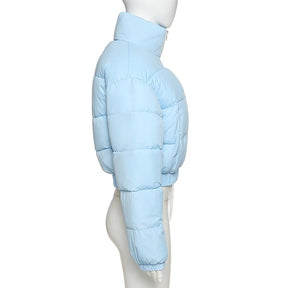 Jaqueta Puffer Azul - Atique Store