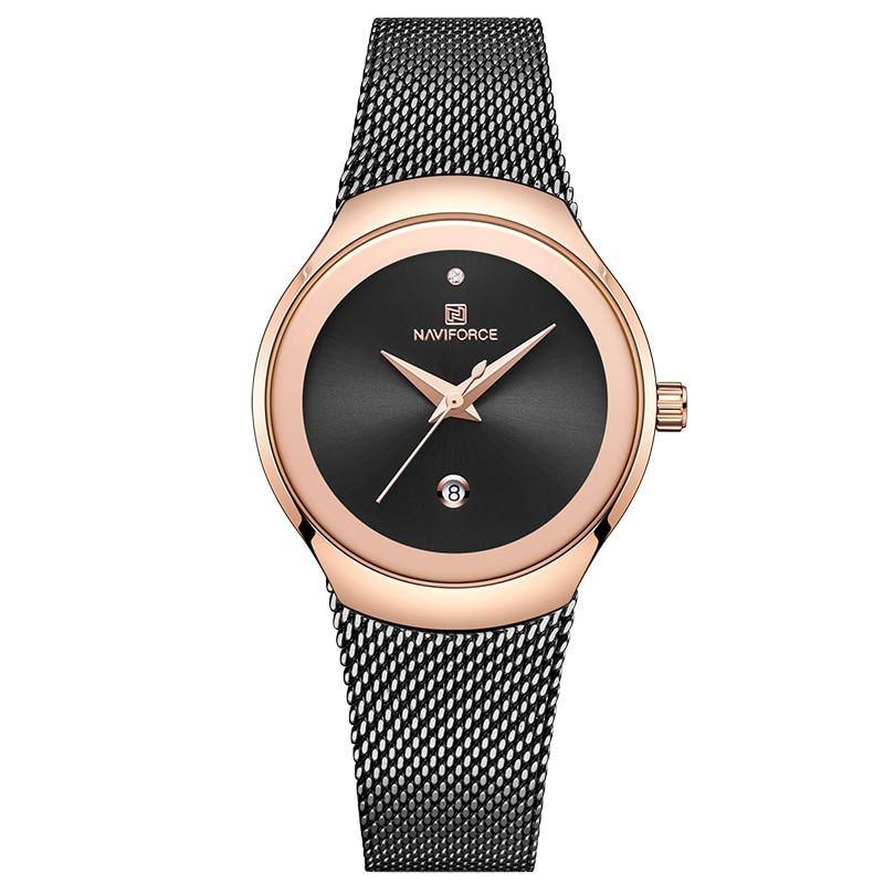Relógio Feminino Ellegant Quartz - NAVIFORCE® Original - Atique Store