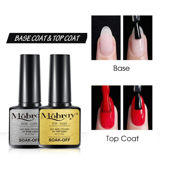 Pré Gel e Base Top Coat - Resultado Profissional