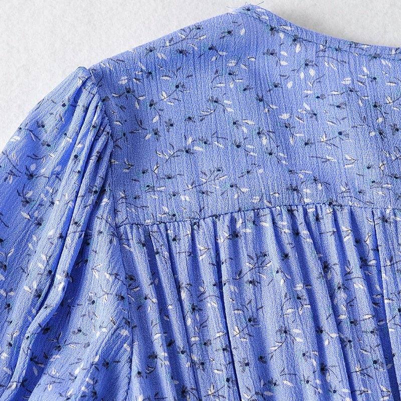 Vestido Boêmia Floral Print - Atique Store