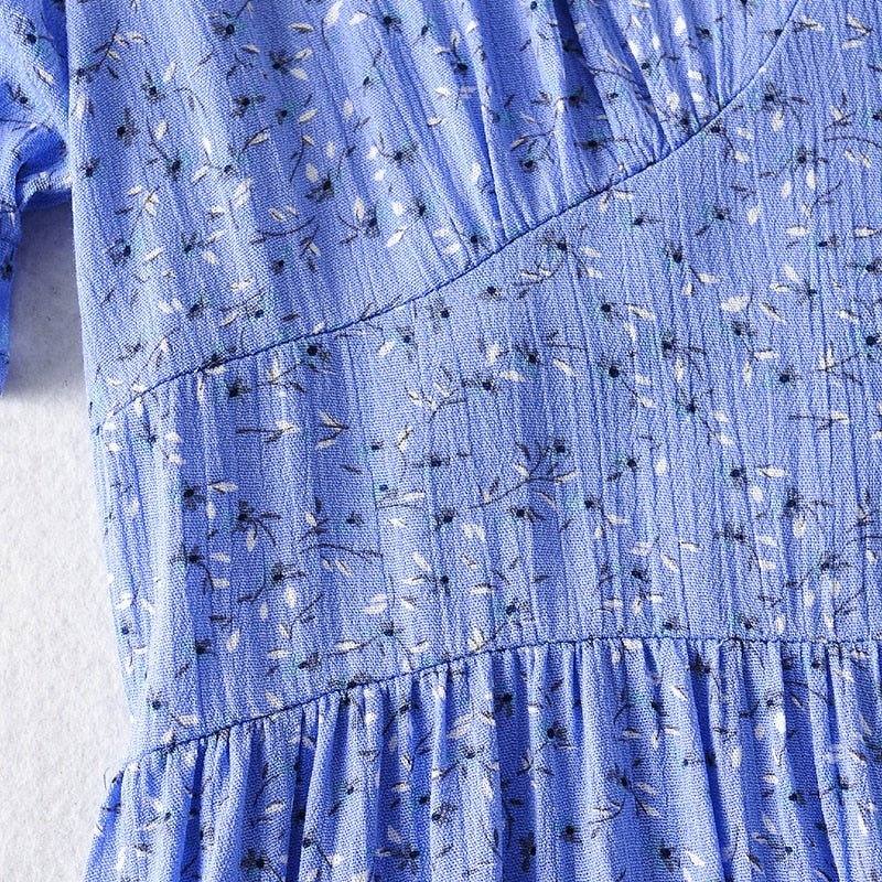 Vestido Boêmia Floral Print - Atique Store