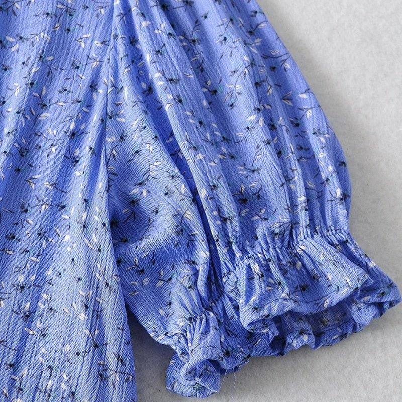Vestido Boêmia Floral Print - Atique Store