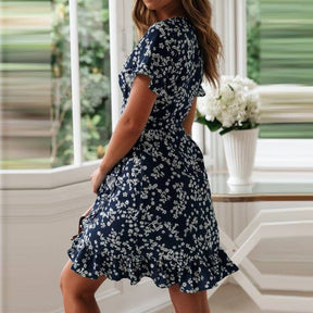Vestido Curto Floral Boho Beach - Atique Store