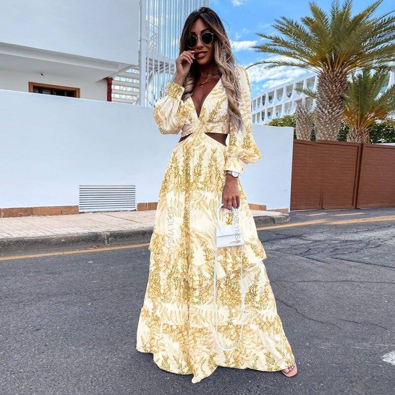 Vestido Longo Sunny - Atique Store
