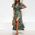 Vestido Longo Verão com Fenda - Atique Store